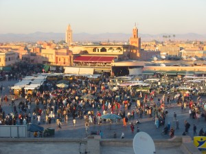 Marrakech es una ciudad en movimiento.